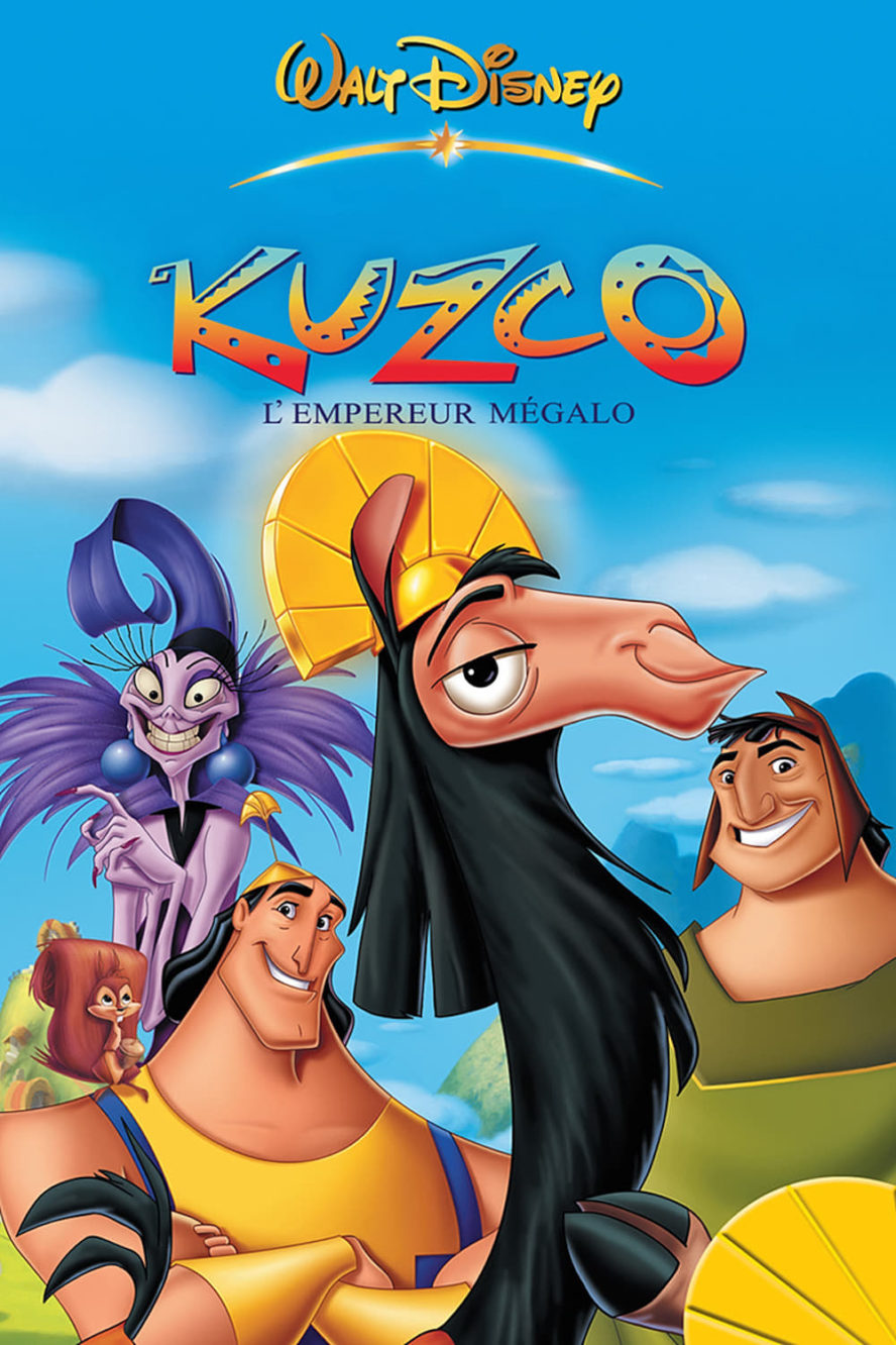 affiche du film kuzco l'empereur mégalo par Walt Disney